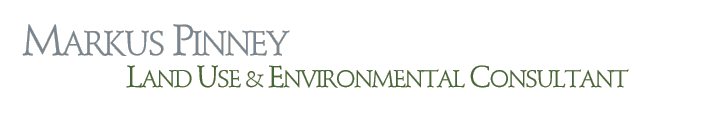 Markus Pinney, Land Use & Environmental Consultant